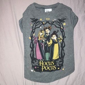 Disney Gray Hocus Pocus Grey Dog Top sz Med